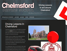 Tablet Screenshot of chelmsford-driving-school.com
